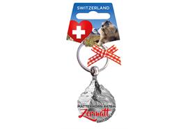 2D Kontur Schlüsselanhänger Zermatt Matterhorn