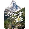 2D-Magnete MDF Holz Zermatt mit Matterhorn u. Edel