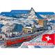 2D-Magnete MDF Matterhorn Gornergratbahn Flagge
