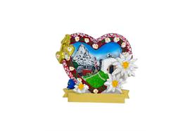 3D Magnet Herzkranz Matterhorn variabel