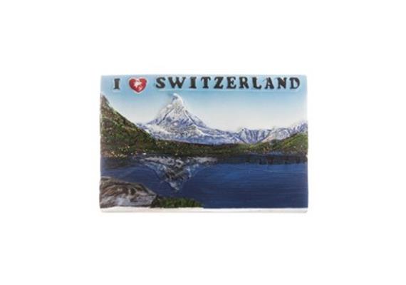 3D Magnet Matterhorn See 5x7cm I love Switzerland 3D Magnet Matterhorn See 5x7cm I love Switzerland