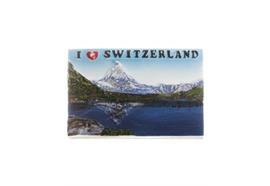 3D Magnet Matterhorn See 5x7cm I love Switzerland