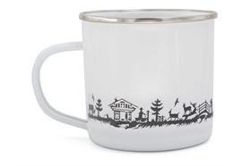 Alpes emailliert Mug