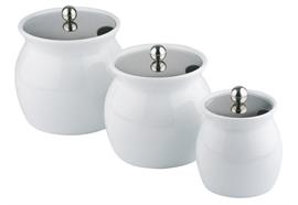 APS Dressingtopf Porzellan 13 x 13cm 0.8l