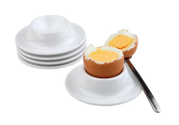 APS Eierbecher 4er Set 8.5 cm h:2 cm weiss
