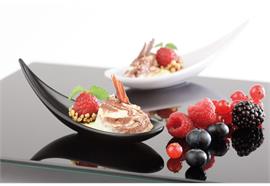 APS Fingerfood Löffel Boat 14.5 x 4.5 cm schwarz