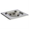 APS GN 1/6 Deckel 17.6 x16.2 cm Edelstahl