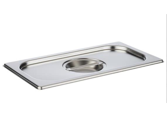 APS GN 1/9 Deckel 17.6 x 10.8cm Edelstahl APS GN 1/9 Deckel 17.6 x 10.8cm Edelstahl