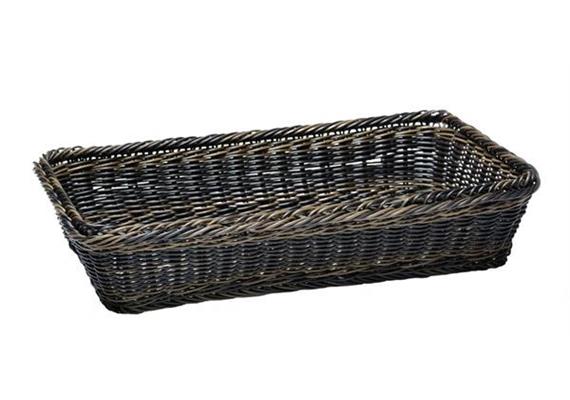 APS Korb GN Line 32.5 x 53 cm h:10 cm schwarz APS Korb GN Line 32.5 x 53 cm h:10 cm schwarz