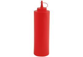 APS Quetschflasche 6.5 cm h: 25 cm 0.65 l rot