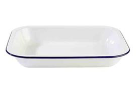 APS Schale "ENAMELWARE" 28 x 23 cm h:4.5 cm