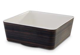 APS Schale quadratisch Universal 24 x 24cm braun/beige