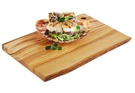 APS Serviertablett 25 x 17 cm h 1.5 cm Olivenholz