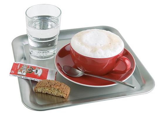 APS Serviertablett "KAFFEEHAUS" 23x23cm
