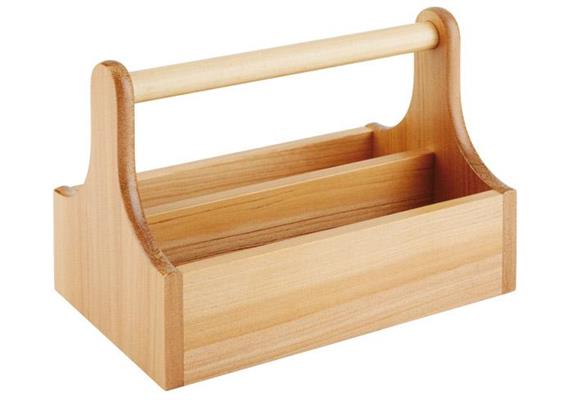APS Table Caddy 25x15cm H18cm Akazienholz