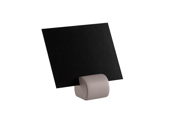 APS Tischkartenhalter 4er Set 3x3x3cm 30 Karten schwarz