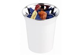 APS Tischreste-/ Besteckbehälter d: 13 cm h: 15cm weiss