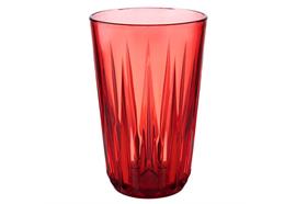 APS Trinkbecher Crystal d: 8 cm h: 12.5 cm 0.3 l rot