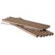 APS Trinkhalme 11er Set Edelstahl l:15 cm Kupfer