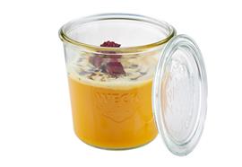 APS Weck-Glas mit Deckel 2er Set 580 ml