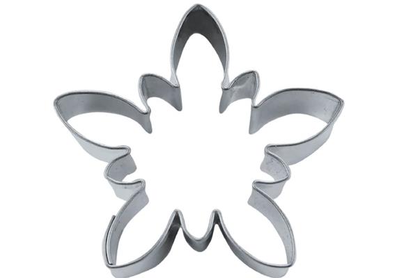 Ausstecher Edelweiss 4 cm Edelstahl