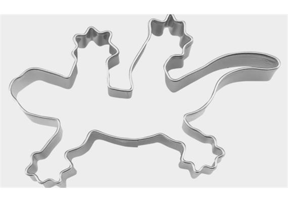 Ausstecher Eidechse 7.5cm Edelstahl
