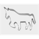 Ausstecher Einhorn 11cm Edelstahl