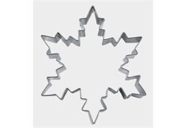 Ausstecher Eiskristall 6 cm Edelstahl