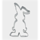 Ausstecher Hase 10cm Edelstahl
