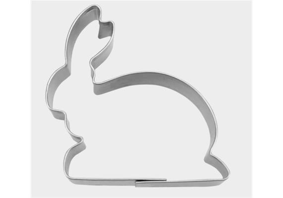 Ausstecher Hase liegend 13cm Edelstahl