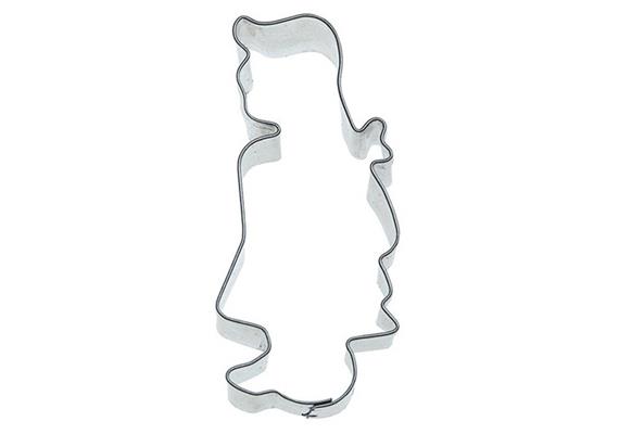 Ausstecher Heidi 7cm Weissblech