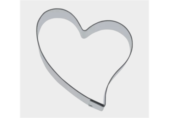 Ausstecher Herz 5.5 cm Edelstahl Ausstecher Herz 5.5 cm Edelstahl