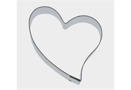 Ausstecher Herz 5.5 cm Edelstahl