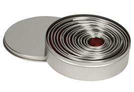 Ausstecher in Dose glatt 14-teilig