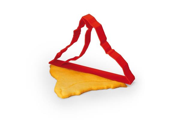 Ausstecher Matterhorn rot