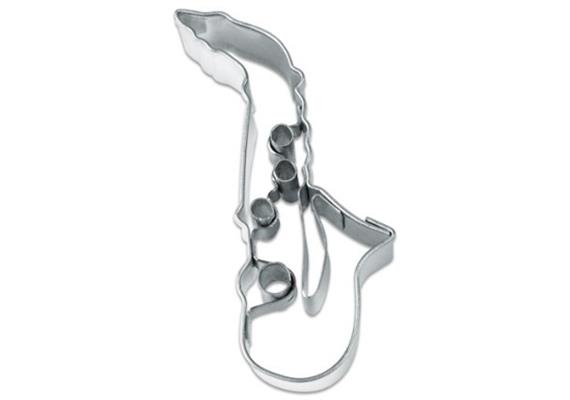 Ausstecher Saxophon 6cm Edelstahl 6cm Ausstecher Saxophon 6cm Edelstahl 6cm
