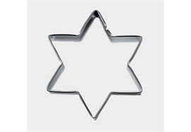Ausstecher Stern 6cm Edelstahl