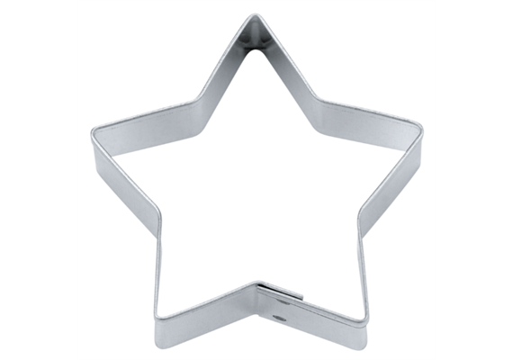 Ausstecher Stern 7 cm 5-zackig Ausstecher Stern 7 cm 5-zackig