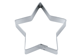 Ausstecher Stern 7 cm 5-zackig