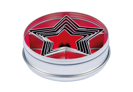 Ausstecher Sterne 4.5–9 cm