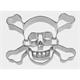 Ausstecher Totenkopf 6 cm Edelstahl