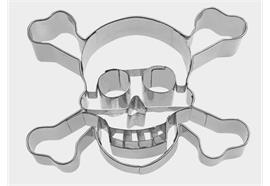 Ausstecher Totenkopf 6 cm Edelstahl