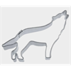 Ausstecher Wolf 6.5 cm Edelstahl