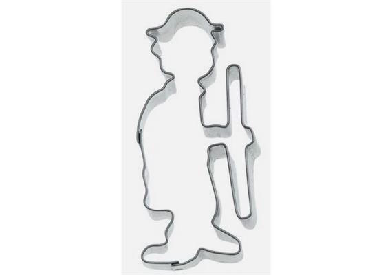 Ausstecher Ziegenpeter 7cm Weissblech