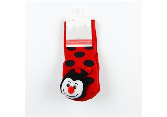 Baby Socken Maienkäfer Grösse 13-25