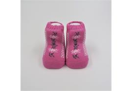 Babysocke rosa Edelweiss