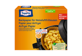 Backpapier für Heissluftfritteusen