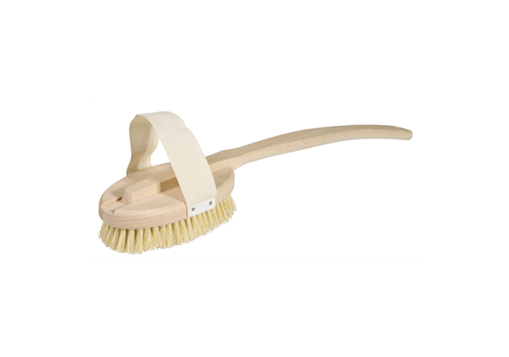 Badebürste Buche Wildschweinborsten hart 47 cm Badebürste Buche Wildschweinborsten hart 47 cm