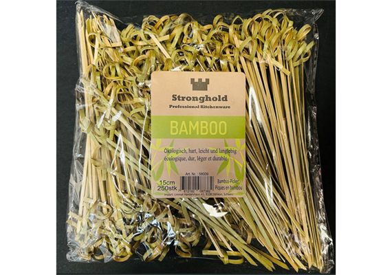 Bambuspicker Knotenform 250/Beutel 15cm Bambuspicker Knotenform 250/Beutel 15cm