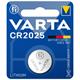 Batt. Lithiumknopf CR 2025 06025 101 401 varta